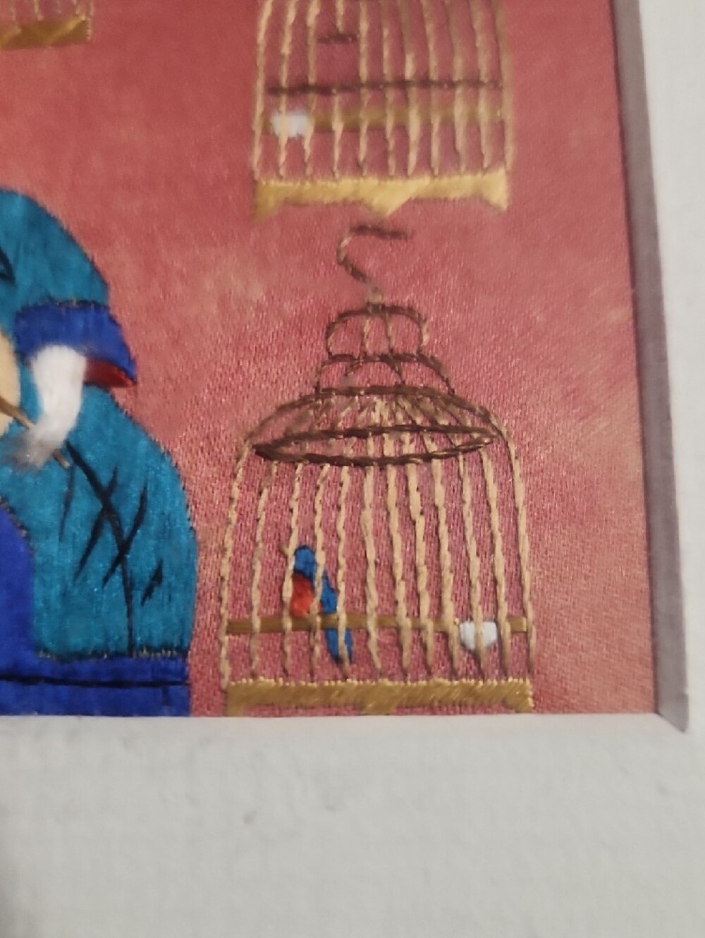Chinese Silk Frame - Picture 7 of 8